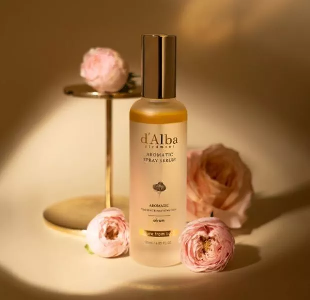 D'ALBA Aromatic Spray Serum 120ml Premium Vegan Mist, Hydration, Nutrition