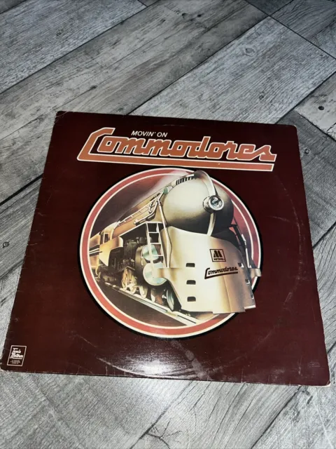Commodores - Movin' On - 12” Vinyl Record LP - 1975 Tamla Motown UK 1st R&B Soul