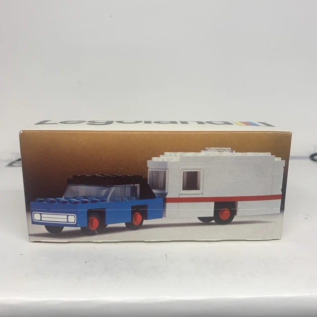 NEW LEGO CAR and Caravan 656 Vintage 1974s lego land series Original