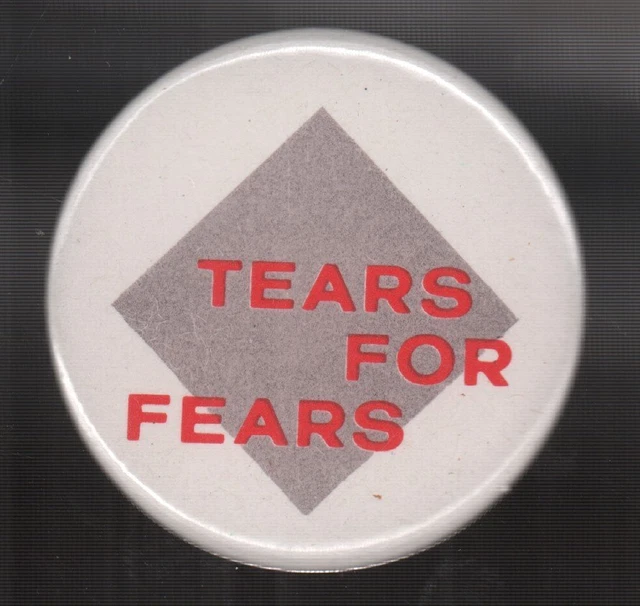TEARS FOR FEARS Logo badge UK Smash Hits 1