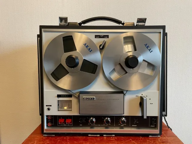 SONY TC-252  Stereo Reel to Reel Tape Recorder Magnétophone à bande
