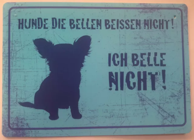 Escudo para perro señal de advertencia puerta de patio puerta principal perro cartel salchicha estrecho bulldog Chihuahua 3