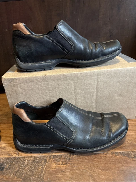 COLE HAAN ZENO Leather Slip On Loafers Men display picture 3