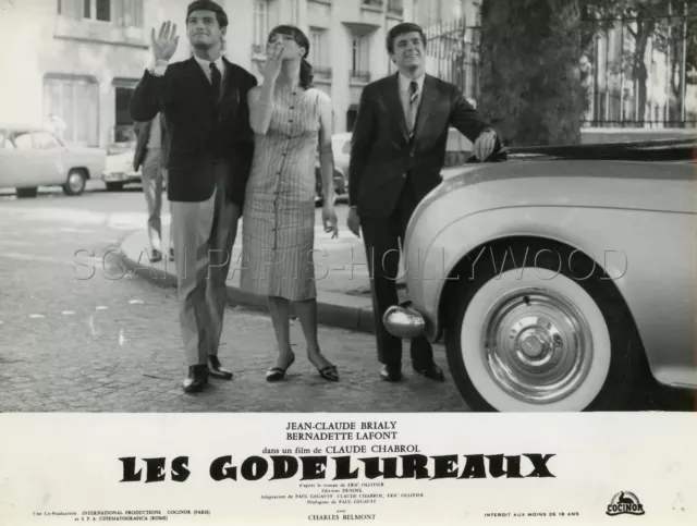 Bernadette Lafont Jean-Claude Brialy Les Godelureaux 1961 *Photo Original #7
