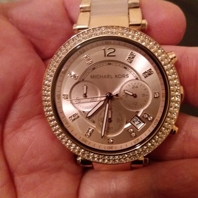 Michael kors deals 5503 rose gold