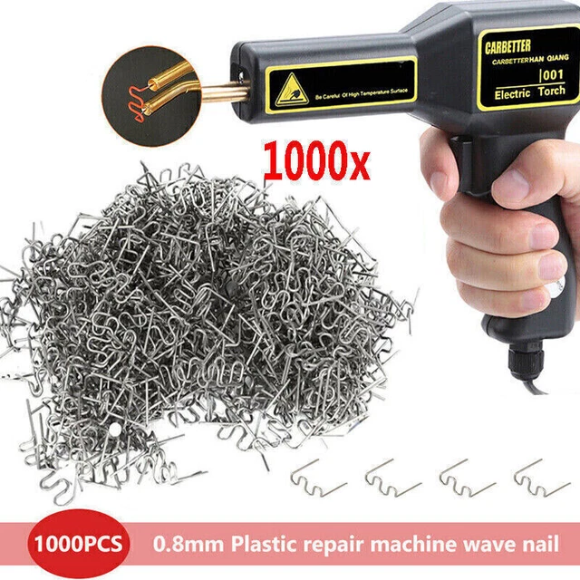 Kabelloses Kunststoff Schweißgerät 500W - Akkubetrieben Mit 300 Teilen Für Auto Reparatur