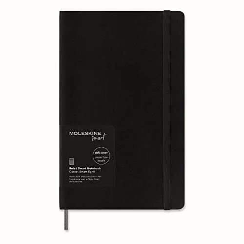 Moleskine Smart Notebook, Smart Writing System, Smart Notebook with Soft Cover, 2