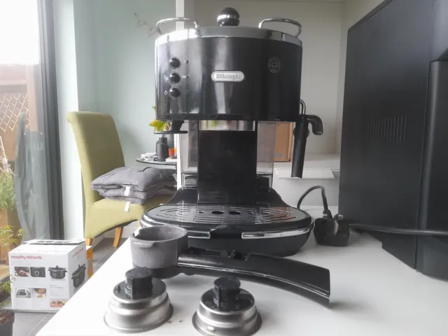 DeLonghi ECOM311.B Icona Micalite Espresso Coffee Machine - Black