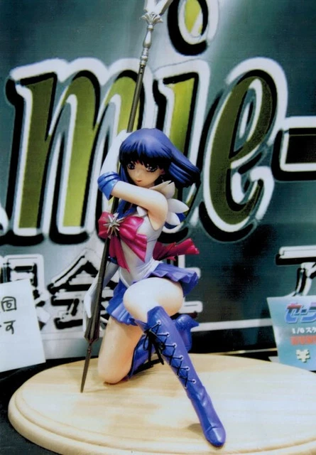 Figurine Resin Kit Sailor Saturn On Knee, FG 2232, Bandai, 2008, Collection Sailor Moon