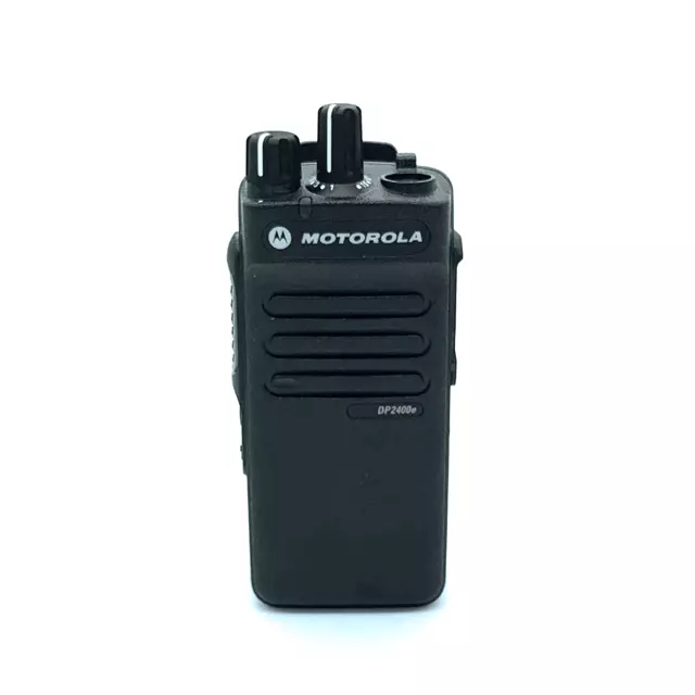 Radio portatile Motorola DP2400e UHF 403-527 Mhz, NUOVO! Batteria agli ioni di litio 2.100mAh