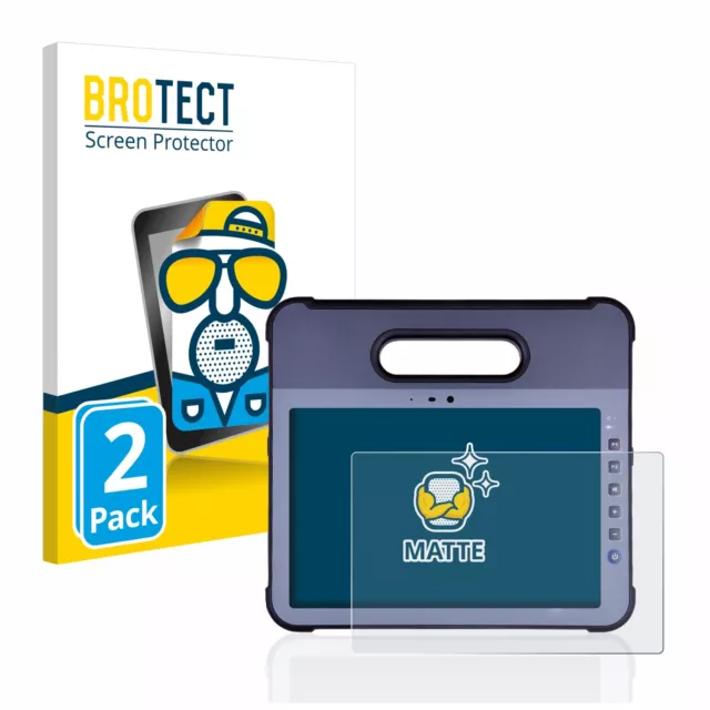 2x BROTECT Anti-Reflets Protection Ecran pour Pokini Tab M10 Film Protecteur Mat