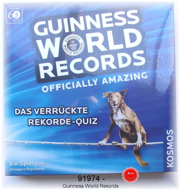 91981- Guinness Mundo Records ™ - El Loco Rekorde-Quiz # Nuevo en Caja Orig. #