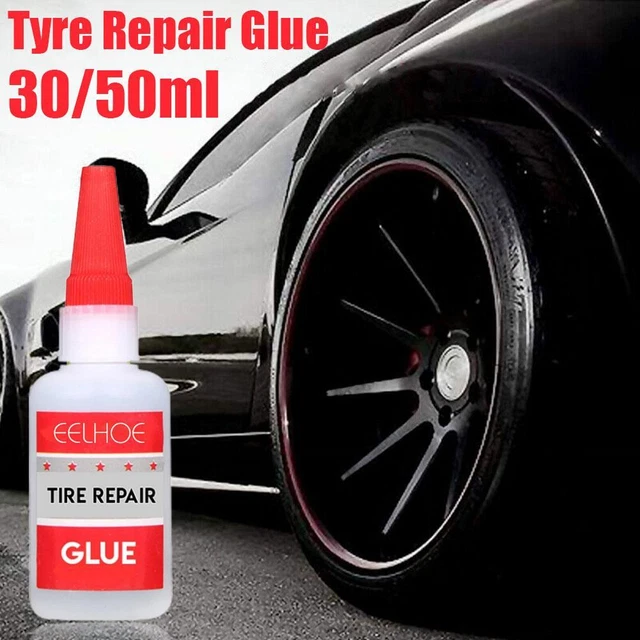 Strong Rubber Adhesive Tire Puncture Repair Glue Sealer Car 30/50ml Caulk I8E4