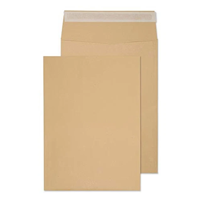(TG. 406 x 305 x 30 mm) Purely Packaging - Buste con chiusura adesiva, in carta