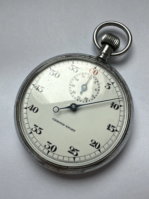 Montre Chronomètre Médecin Vintage Jaquet Gousset - Mouvement Suisse Mécanique, Ancienne