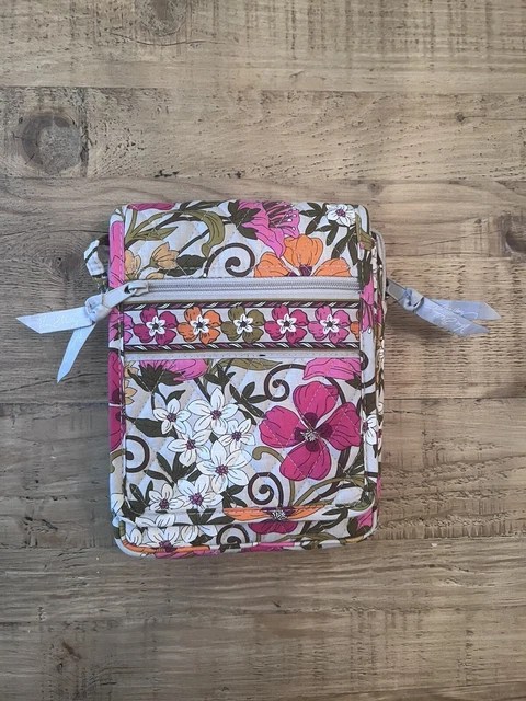 EUC Vera Bradley Tea Garden Mini Hipster Shoulder or Crossbody Bag