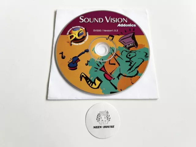 ADDONICS SOUND VISION SV550 Version 1.5.2 - 1 CD sans rayure