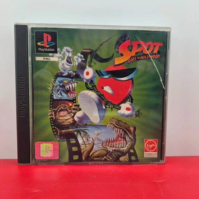 Jeu PS1 – Spot Goes To Hollywood – Sony PlayStation 1 – PAL – Bon état