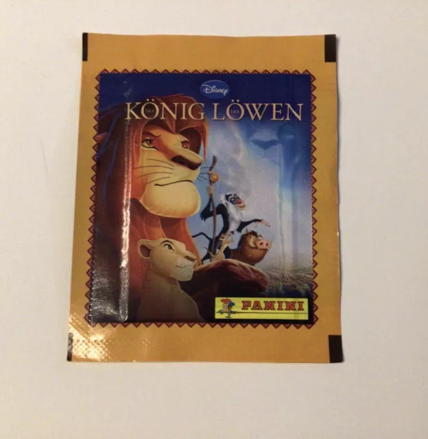 1 BUSTINA PANINI DISNEY - Re Leone ( Versione Tedesca  )