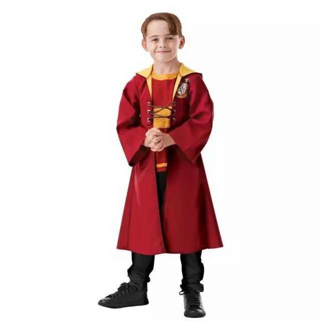 Rubies Harry Potter Gryffindor Quidditch Robe Child Fancy Dress Costume