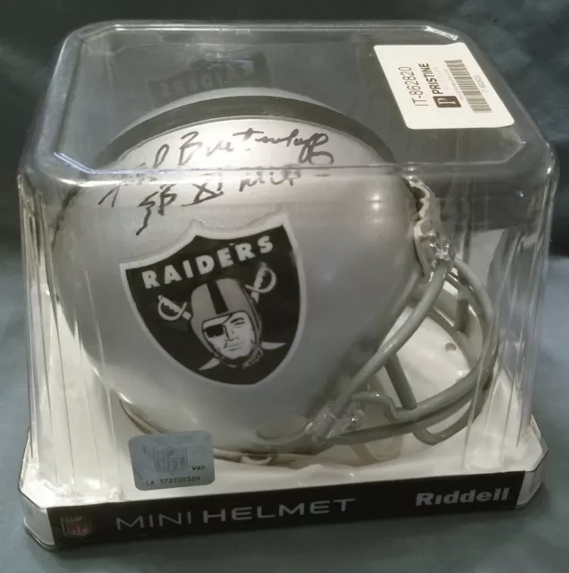 Signed Fred Biletnikoff Sb Xi Mvp Oakland Raiders Mini Riddell Helmet Signed Fred Biletnikoff Sb Xi Mvp Oakland Raiders Mini Riddell Helmet