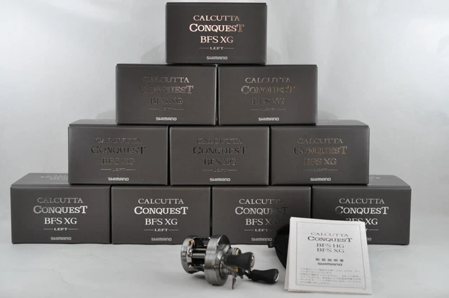 SHIMANO 23CALCUTTA CONQUEST BFS XG 左ハンドル SHIMANO 23 Calcutta Conquest BFS XG Right Handle Extra High