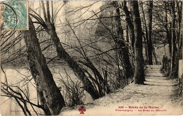 CPA CHAMPIGNY-sur-MARNE Bords de la Marne - Le Bras du Moulin (1352078)