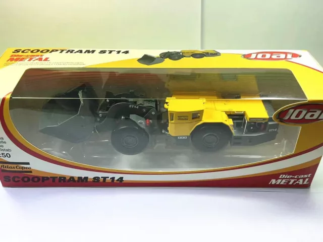 1/50 Atlas Copco Scooptram ST14 Underground Loader DieCast Car Model Gift