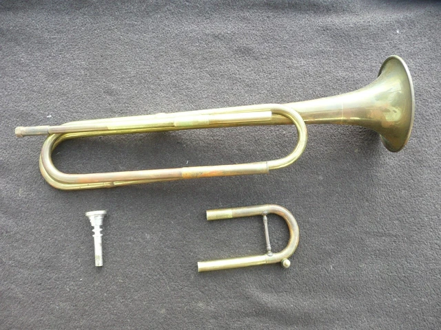RARE TROMPETTE DE CAVALERIE en Mib STOMVI - TRES BON ETAT