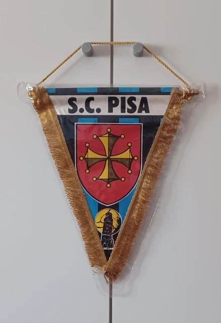 Pisa fanion vintage football banderin pennant wimpel Serie A gagliardetto