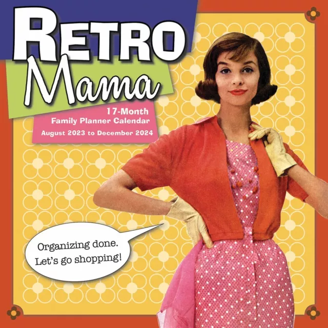 Retro Mama Family Planner 2023 - 2024 - Hobbies & Interests - Month To View