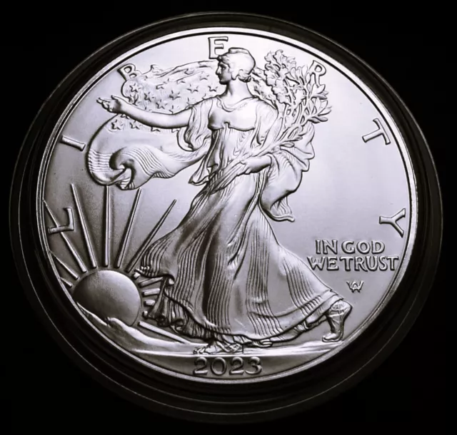 American Silver Eagle 2023 Silber Münze 1 Unze OZ Onza Liberty One Dollar Coin