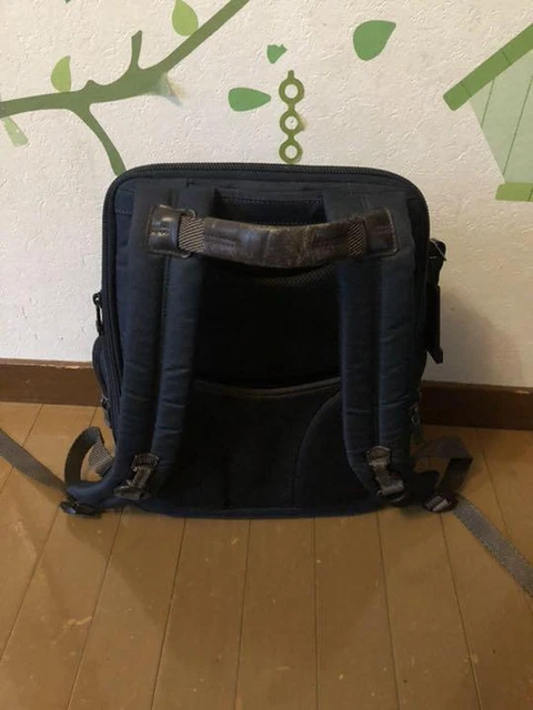TUMI Alpha Bravo Knox Backpack Bag 16.14 x 11.81 x 5.90 in. Navy Travel Used 3