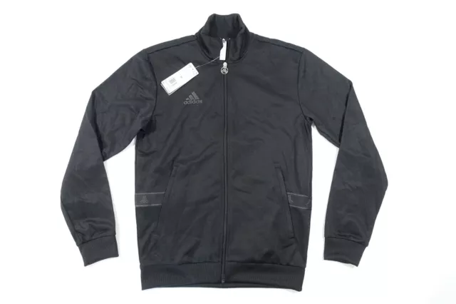 Adidas DY5826 Nero S Club Corsa Pista Giacca da Uomo Nwt Nuovo