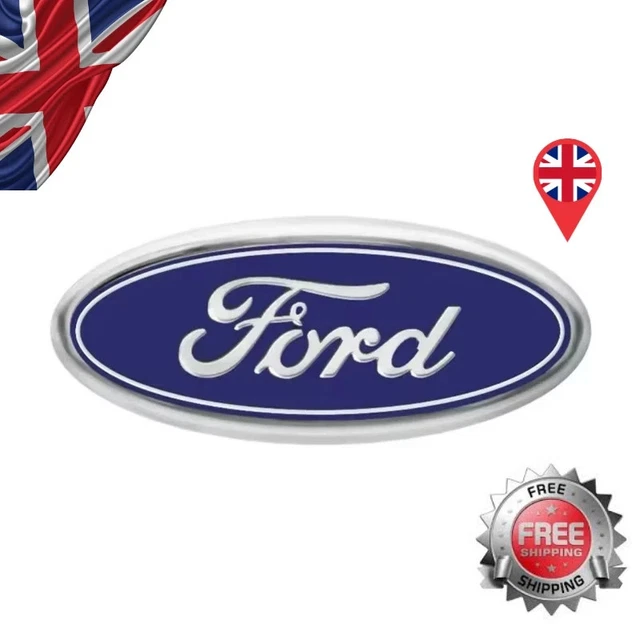 thumbnail image 2 of Black & Silver Ford Focus Mk3 Rear Badge Emblem - 14.5cm X 5.8cm (2011-2014 C-Max) 2 of 6