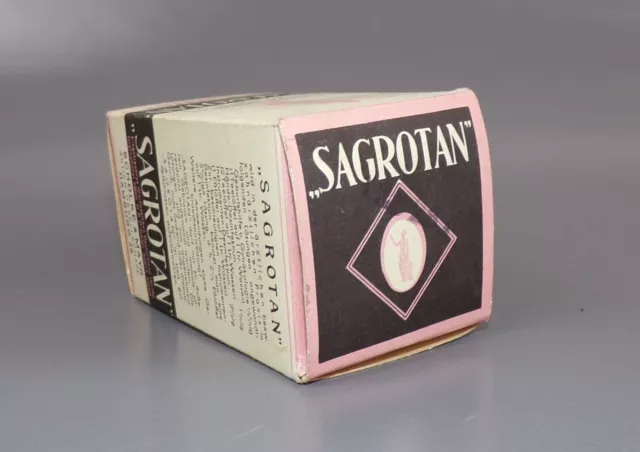 Sagrotan Originalkarton 1930er Schülke Mayr Hamburg alte Reklame Pappdose Deko 2