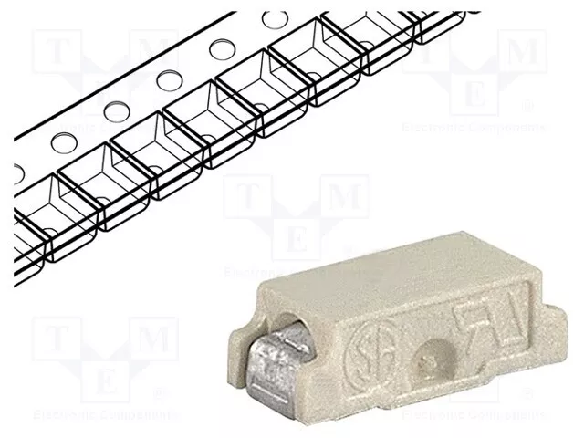 Sécurité : Schmelz Rapidement 100mA 63VDC SMD 63VAC Omf 63 3402.0004.11 SMD Omf