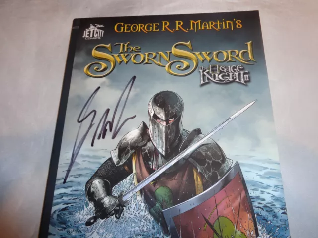 The Sworn Sword Graphic Novel A Game of Thrones by George R R Martin SIGNED 2014 2