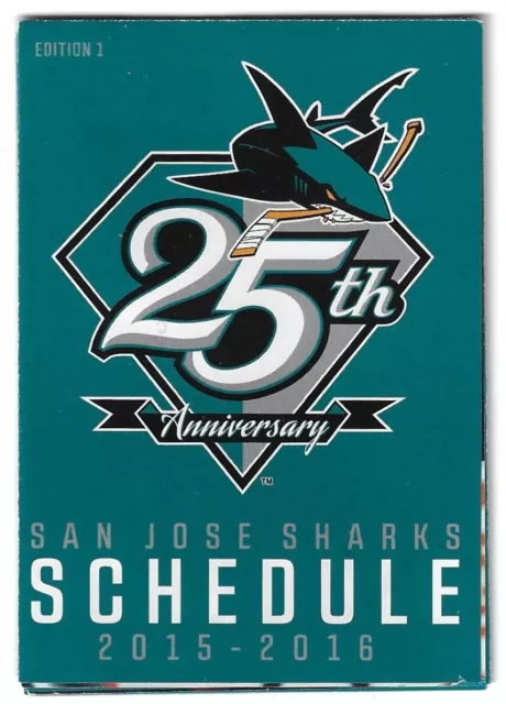 2015-16 San Jose Sharks NHL Hockey Schedule !!! CSN (Edition 1)