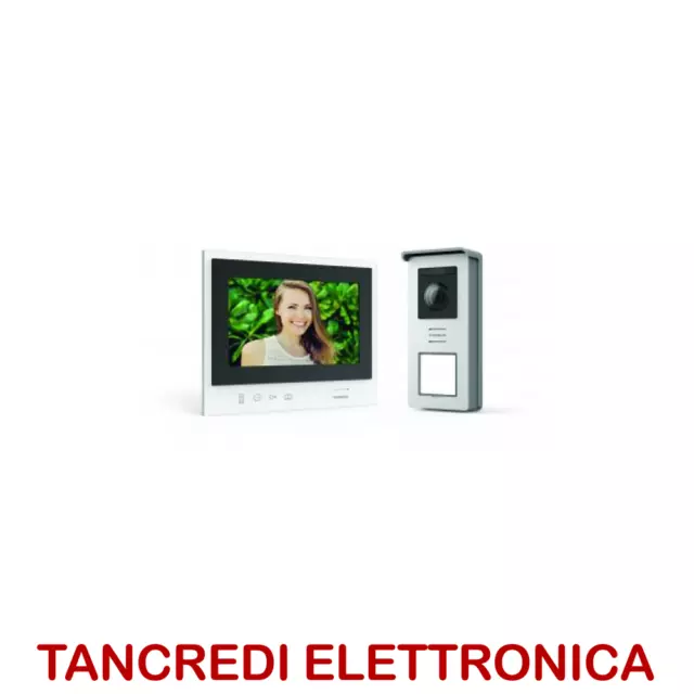 Videocitofono Thomson con monitor 7'' touch + comando serratura e RFID 3