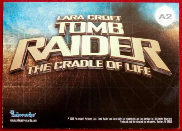 TOMB RAIDER - CHRIS BARRIE - persönlich signierte Autogrammkarte - LIMITIERTE EDITION 2