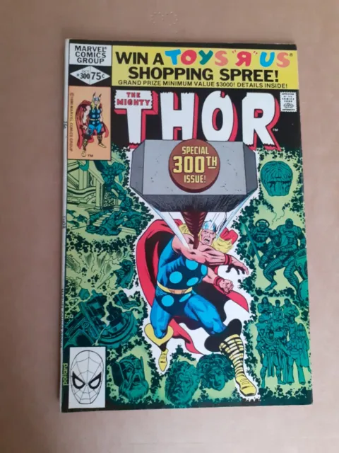 The Mighty Thor # 300. Origin Of Odin & Destroyer. Eternals,Celestials. VF- 1980