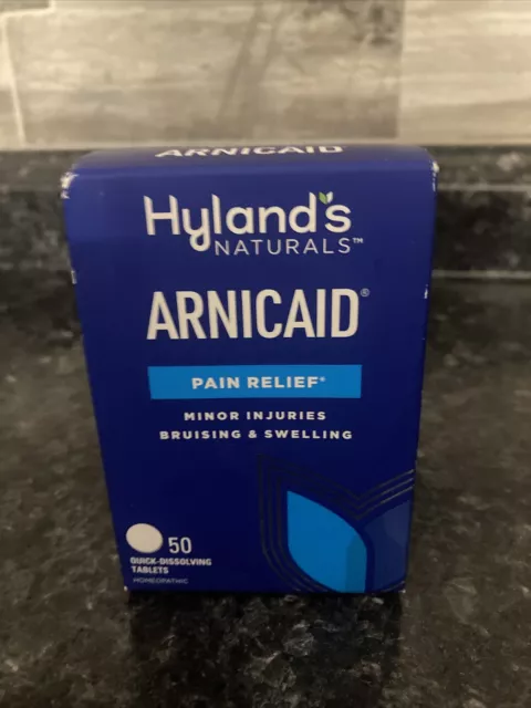 Hyland's ARNICAID 50 Quick Dissolve tabs Swelling Bruising Exp 8/2024 FREE SHIP