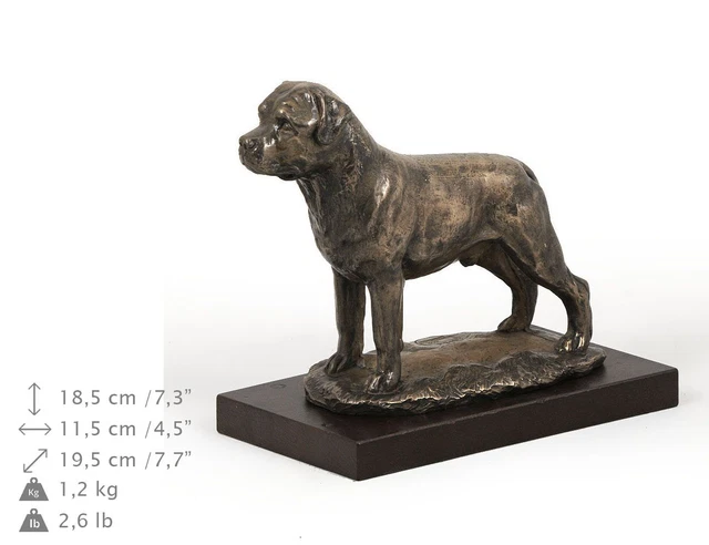 Objets décoratifs,Statue de chien Punk mécanique en résine,artisanat