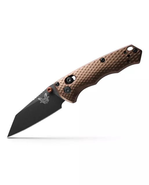 Benchmade 290BK-1 Full Immunity 2.49" CPM-M4 Blade Burnt Bronze Aluminum Handle