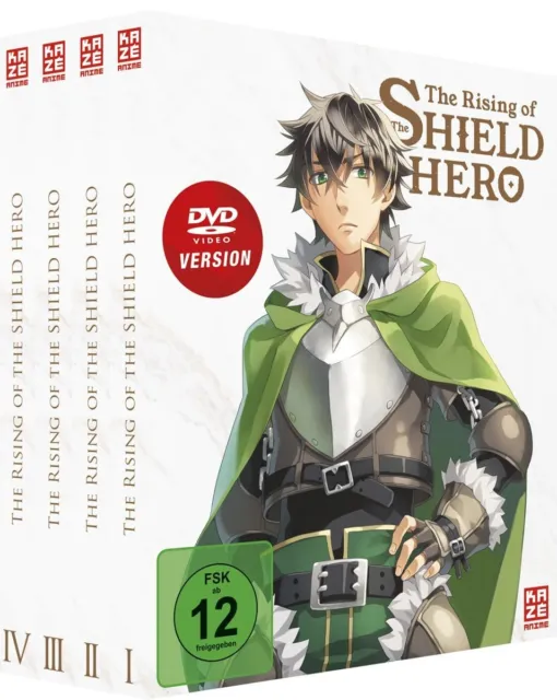 The Rising of the Shield Hero - Staffel 1 - Bundle Vol.1-4 - DVD - NEU