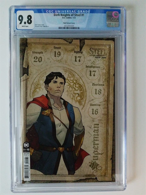 Dark Knights of Steel #1 CGC 9.8 Putri 1:25 Retailer Incentive Variant D.C.