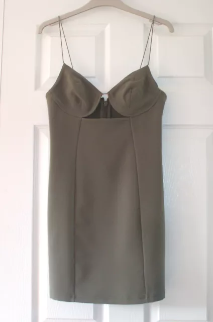 Lovely ladies green sleeveless dress from Topshop, size 8 (Eur 34/US 6)
