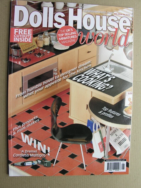 DOLLS HOUSE WORLD Magazine 2004 No 136 Sainsbury Spider Man