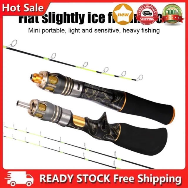 Lightweight Fishing Rod Ergonomic Handle Winter Ice Fishing Rod Comfortable Grip